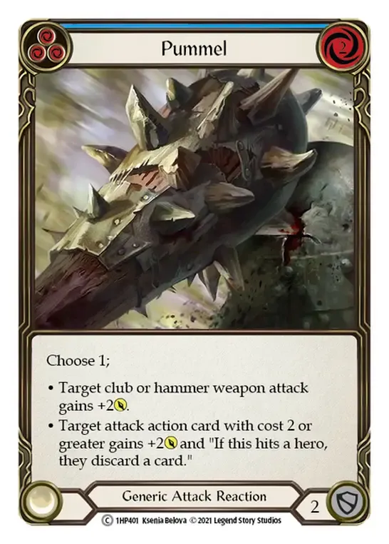Pummel (Blue) from History Pack 1 - Flesh and Blood