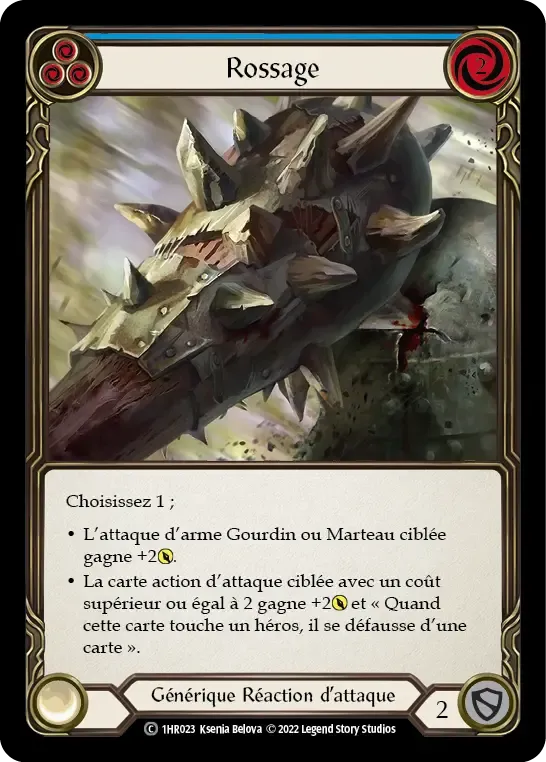 Rossage — Rhinar - Blitz Deck — Flesh and Blood
