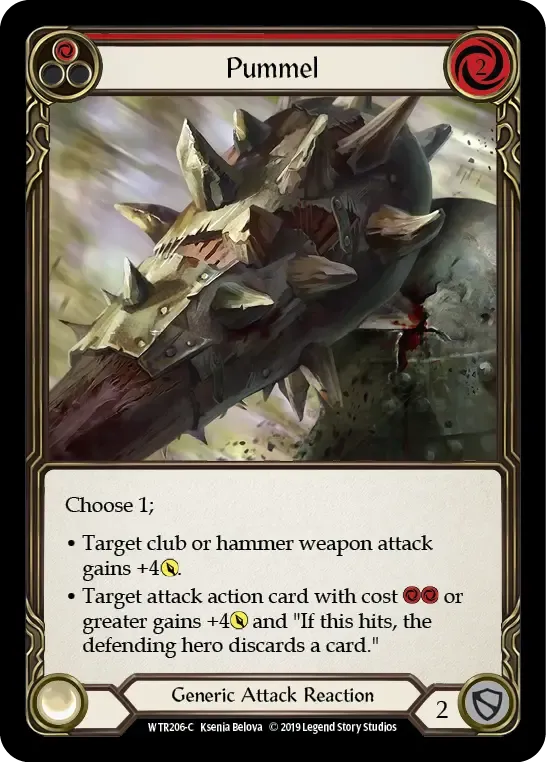 Pummel (Red) — Welcome to Rathe — Flesh and Blood