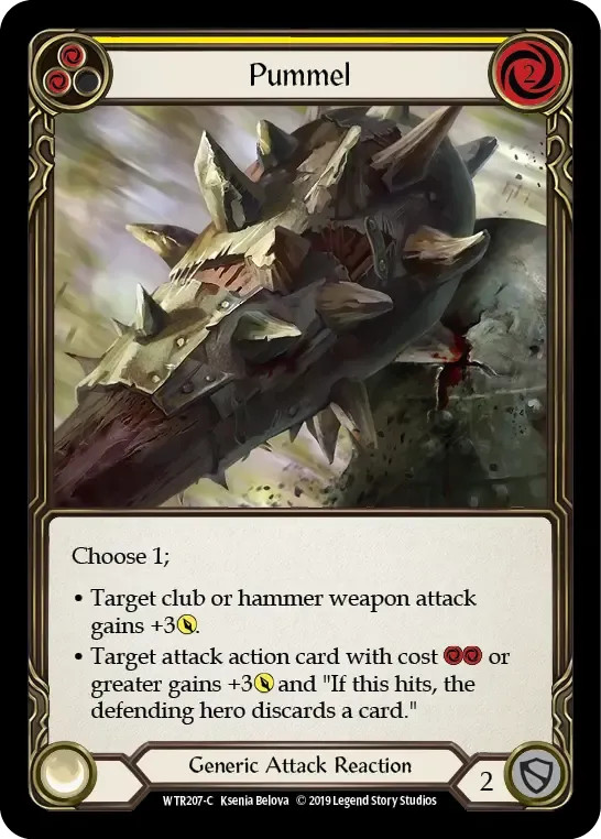 Pummel (Yellow) — Welcome to Rathe — Flesh and Blood