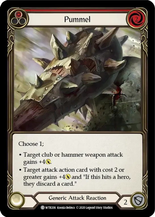 Pummel (Red) — Welcome to Rathe - Unlimited — Flesh and Blood