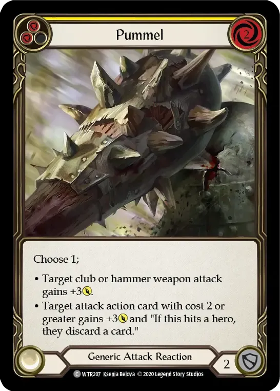 Pummel (Yellow) from Welcome to Rathe - Unlimited - Flesh and Blood
