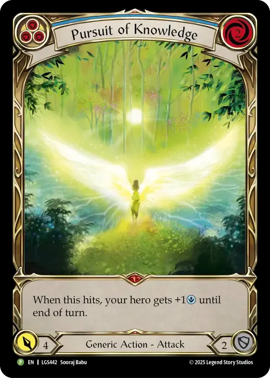 Pursuit of Knowledge — Flesh and Blood: Promo Cards — Flesh and Blood