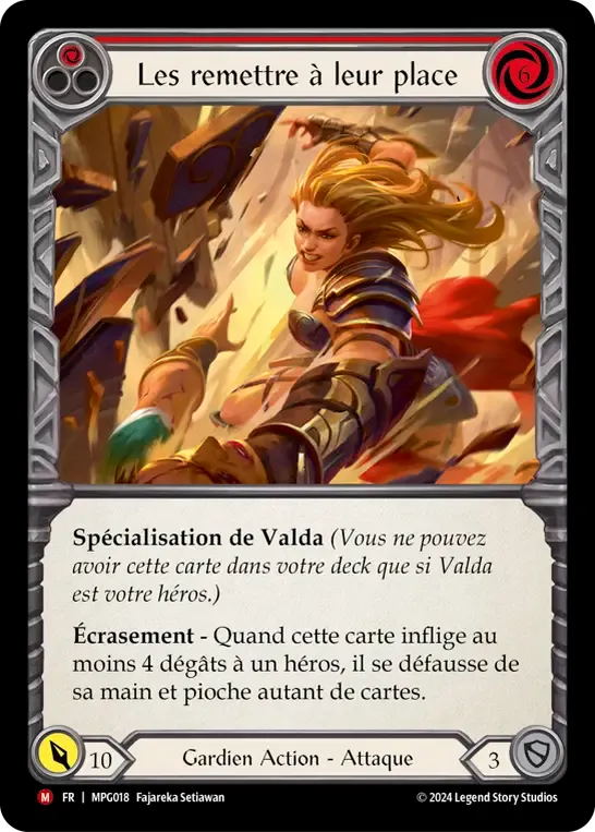Les remettre à leur place — Mastery Pack Guardian — Flesh and Blood