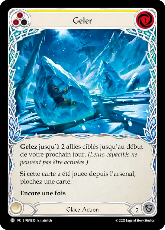 Put on Ice (Yellow) — Compendium of Rathe — Flesh and Blood
