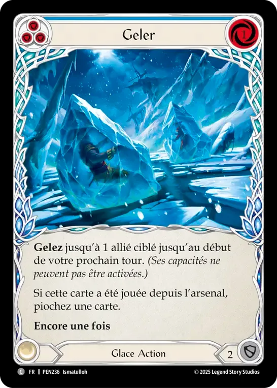 Put on Ice (Blue) — Compendium of Rathe — Flesh and Blood
