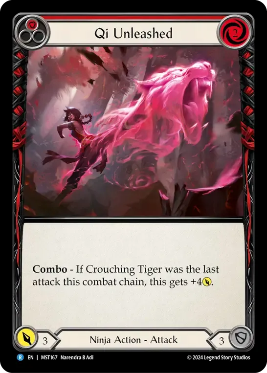 Qi déchaîné — Part the Mistveil — Flesh and Blood