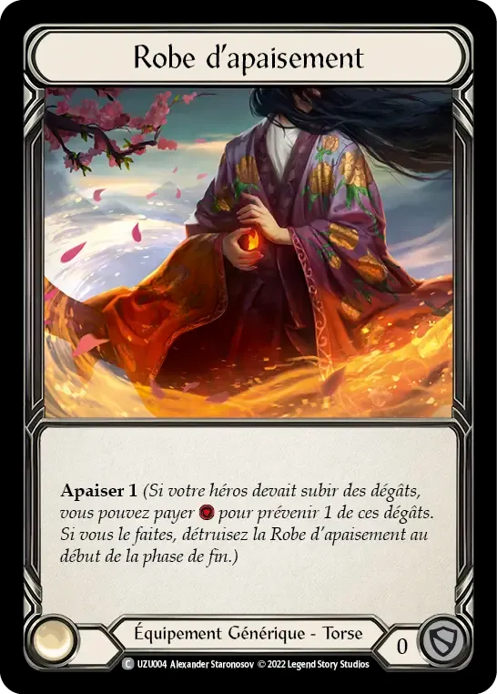 Robe d’apaisement — Uzuri - Blitz Deck — Flesh and Blood