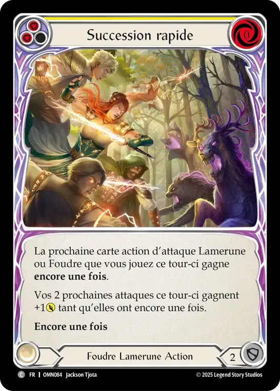 Succession rapide — Omens of the Third Age — Flesh and Blood