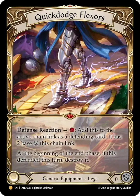 Quickdodge Flexors — Compendium of Rathe - Antiquity Pack — Flesh and Blood