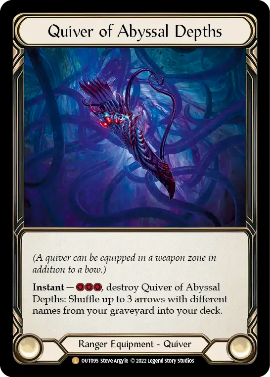 Quiver of Abyssal Depths — Outsiders — Flesh and Blood