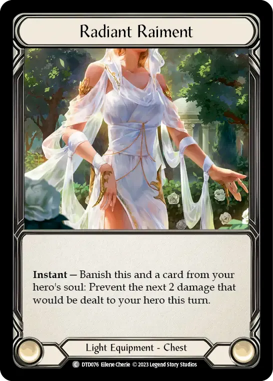 Radiant Raiment — Dusk till Dawn — Flesh and Blood