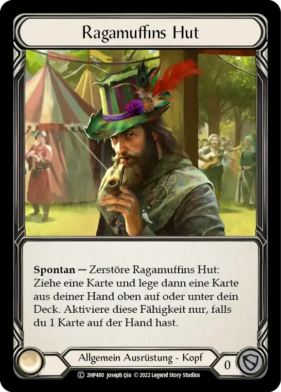 Ragamuffin's Hat from History Pack 2 - Black Label - Flesh and Blood