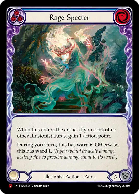 Spectre de rage — Part the Mistveil — Flesh and Blood
