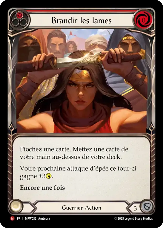 Raise Blades — Mastery Pack Warrior — Flesh and Blood