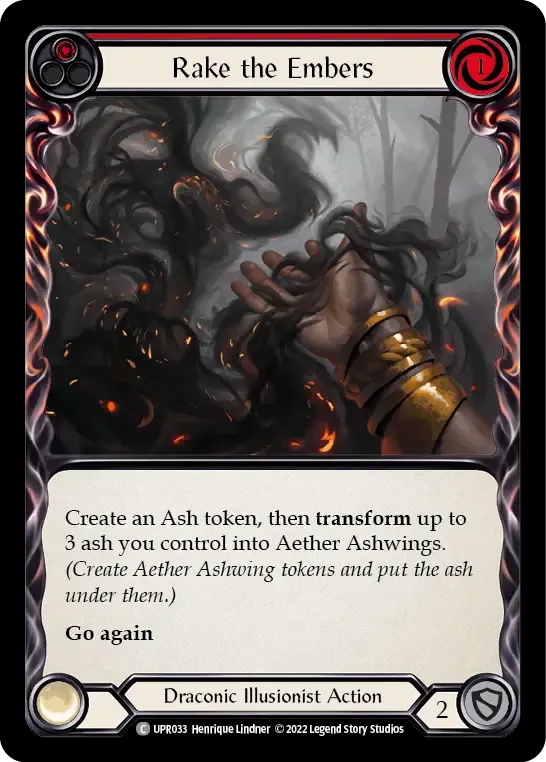 Rake the Embers (Red) — Uprising — Flesh and Blood