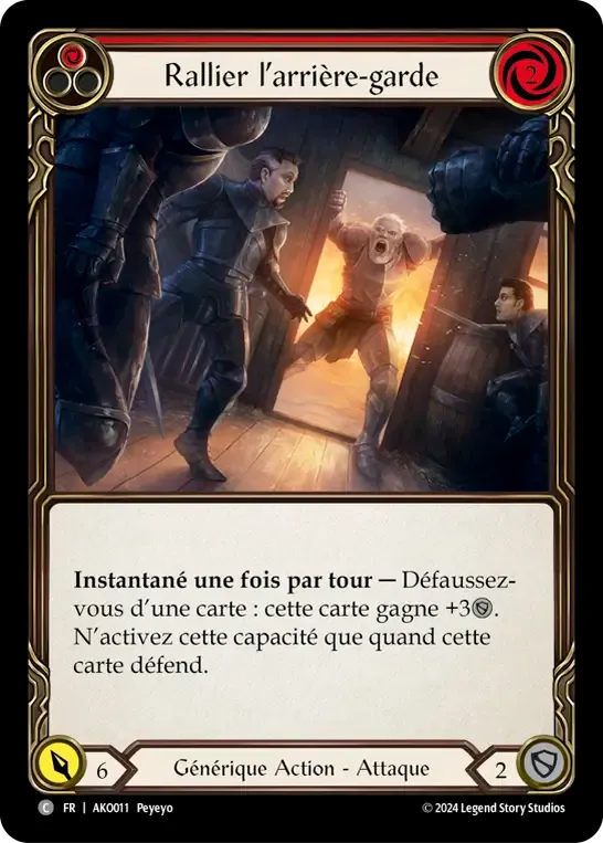 Rallier l’arrière-garde — Armory Deck - Kayo, Armed and Dangerous — Flesh and Blood