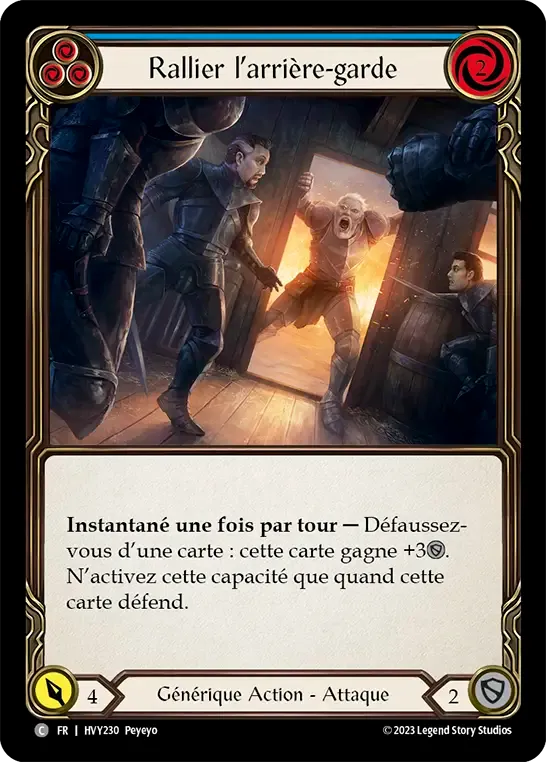 Rallier l’arrière-garde — Heavy Hitters — Flesh and Blood