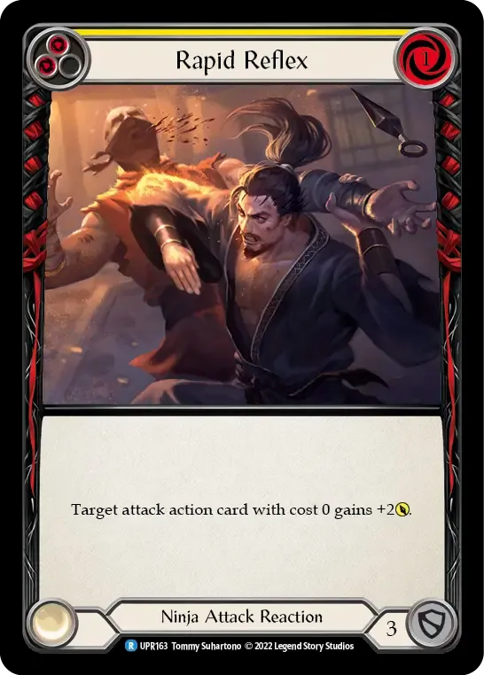 Rapid Reflex (Yellow) from Uprising - Flesh and Blood
