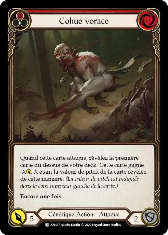 Cohue vorace — Azalea - Blitz Deck — Flesh and Blood