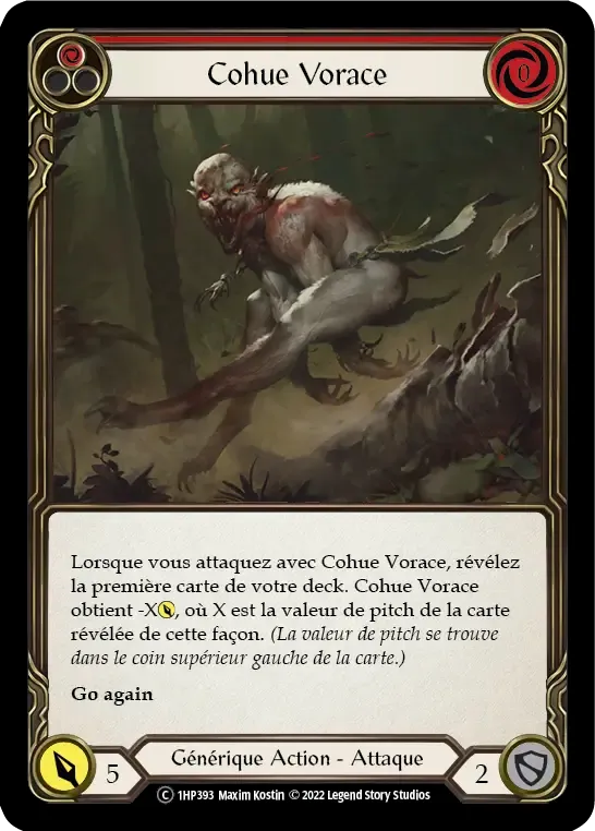 Cohue Vorace from History Pack 1 - Black Label - Flesh and Blood
