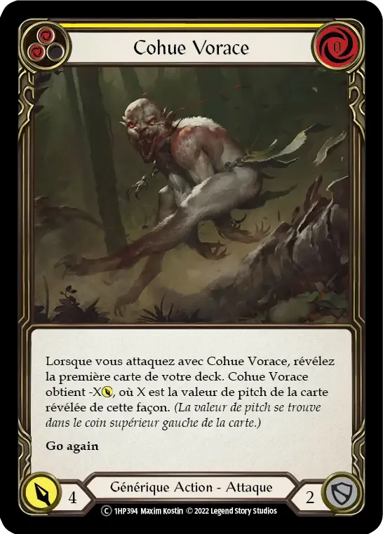 Cohue Vorace — History Pack 1 - Black Label — Flesh and Blood
