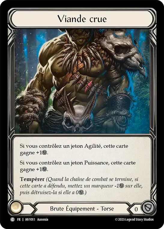 Viande crue — Heavy Hitters — Flesh and Blood