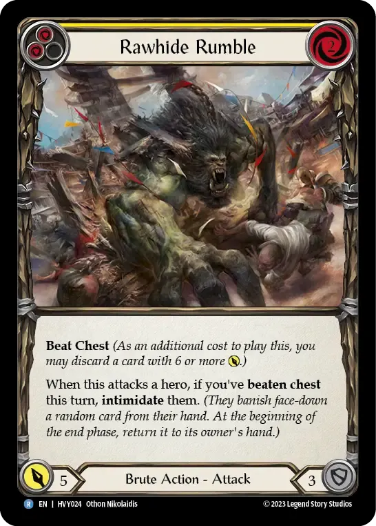 Grondement de cuir — Heavy Hitters — Flesh and Blood