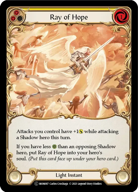 Ray of Hope (Yellow) from Monarch - Unlimited - Flesh and Blood