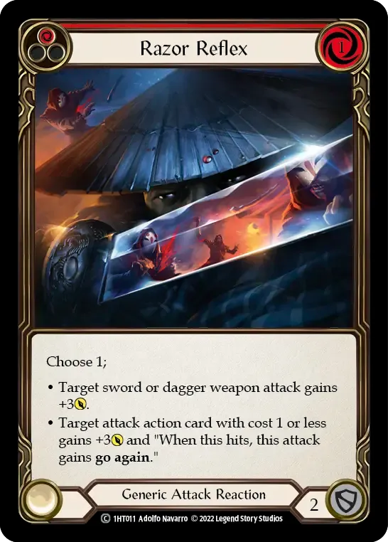 Razor Reflex (Red) — Dorinthea - Blitz Deck — Flesh and Blood