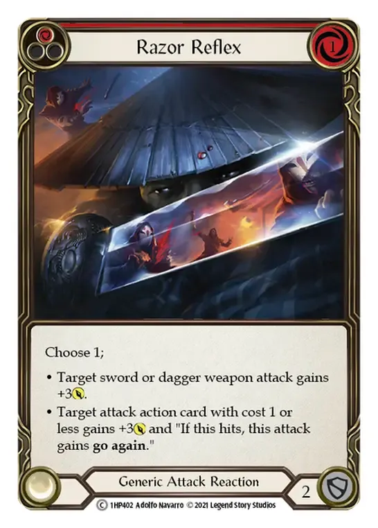 Razor Reflex (Red) — History Pack 1 — Flesh and Blood