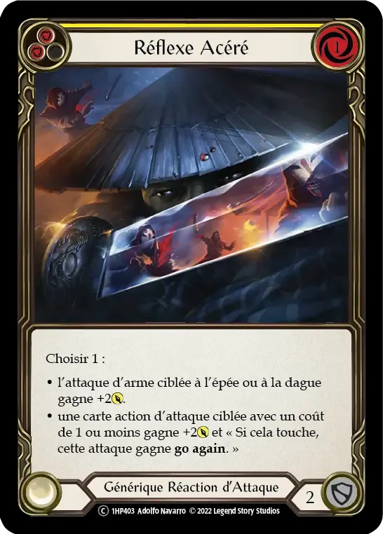 Réflexe Acéré — History Pack 1 - Black Label — Flesh and Blood