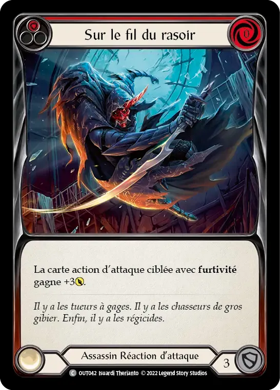 Sur le fil du rasoir — Outsiders — Flesh and Blood
