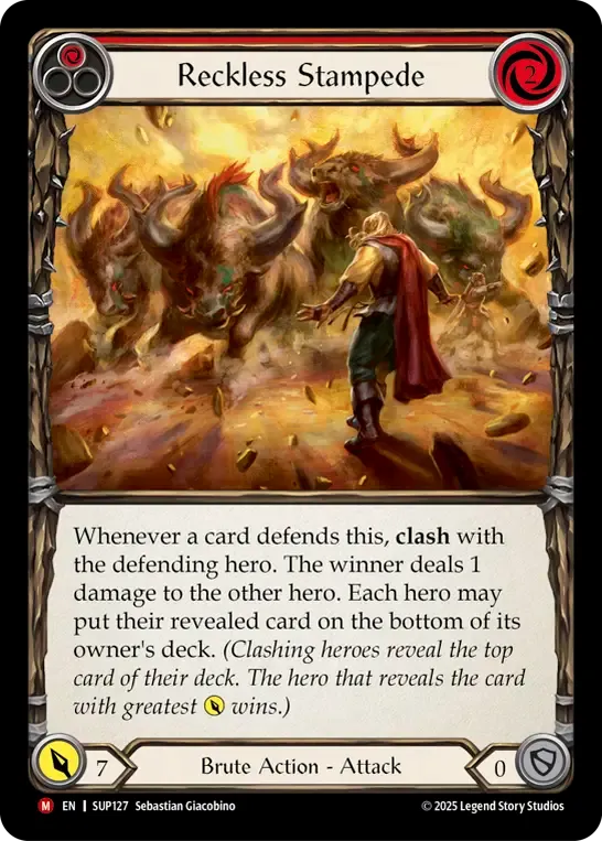 Reckless Stampede from Super Slam - Flesh and Blood