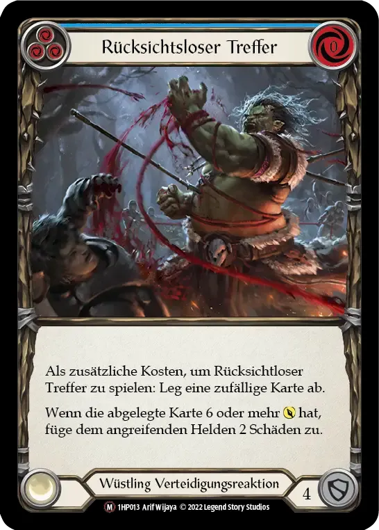 Reckless Swing — History Pack 1 - Black Label — Flesh and Blood