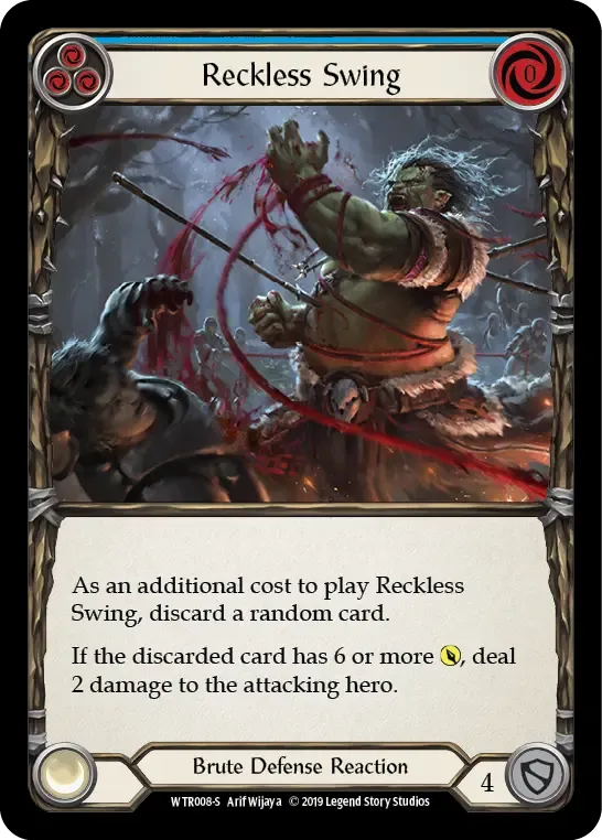 Reckless Swing — Welcome to Rathe — Flesh and Blood
