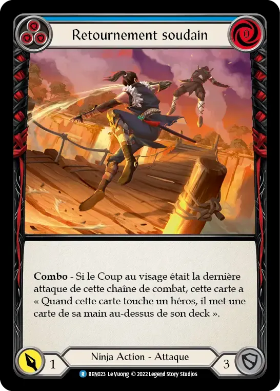 Retournement soudain — Benji - Blitz Deck — Flesh and Blood