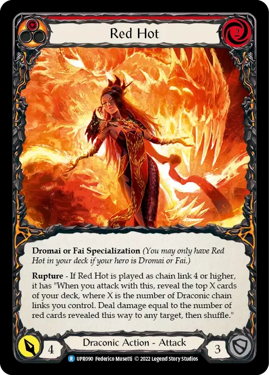 Red Hot (Red) — Uprising — Flesh and Blood