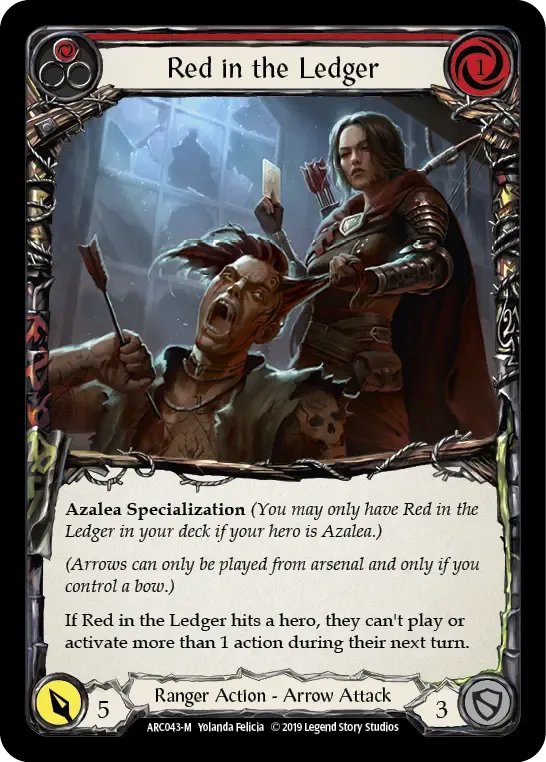 Red in the Ledger — Arcane Rising — Flesh and Blood