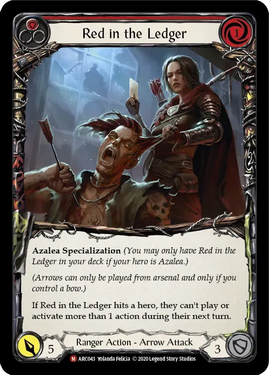 Red in the Ledger — Arcane Rising - Unlimited — Flesh and Blood