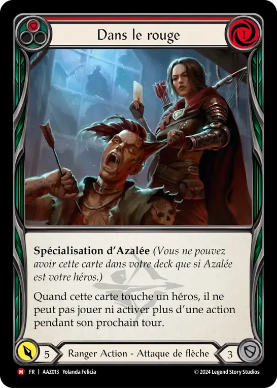 Dans le rouge — Armory Deck - Azalea, Ace in the Hole — Flesh and Blood