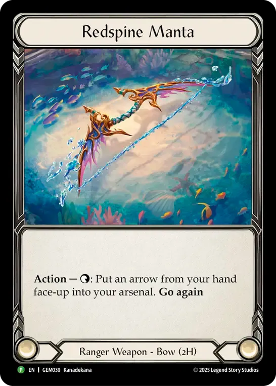 Redspine Manta — GEM - Pack 2 — Flesh and Blood