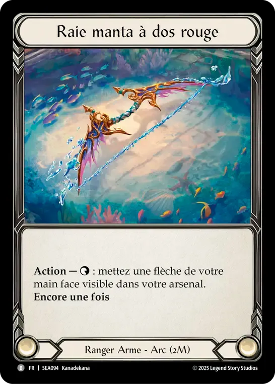 Raie manta à dos rouge — High Seas — Flesh and Blood