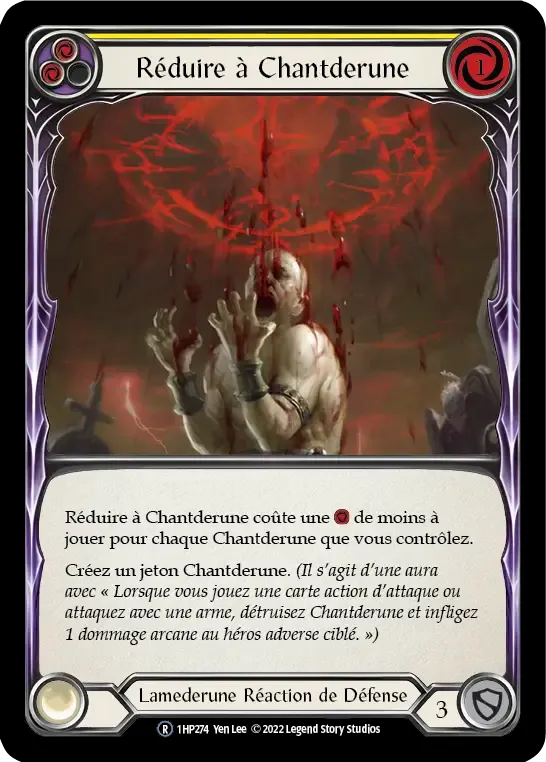 Réduire à Chantderune from History Pack 1 - Black Label - Flesh and Blood
