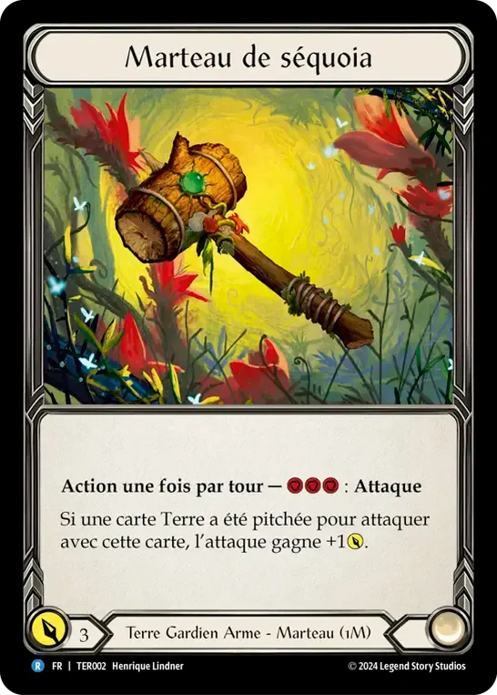 Marteau de séquoia — 1st Strike - Terra — Flesh and Blood