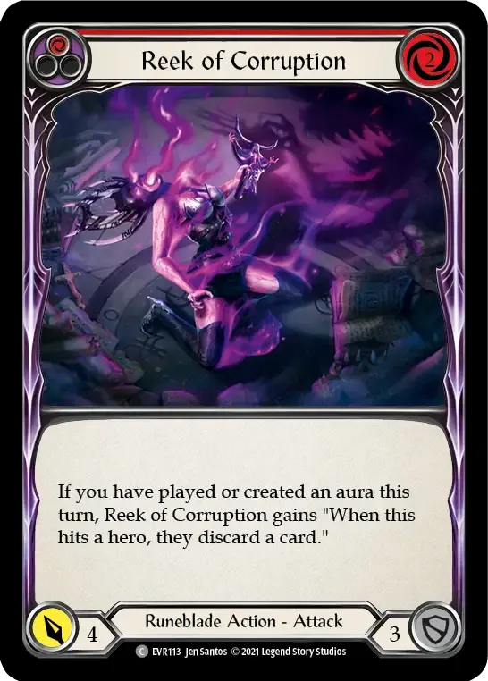 Reek of Corruption (Red) — Everfest — Flesh and Blood