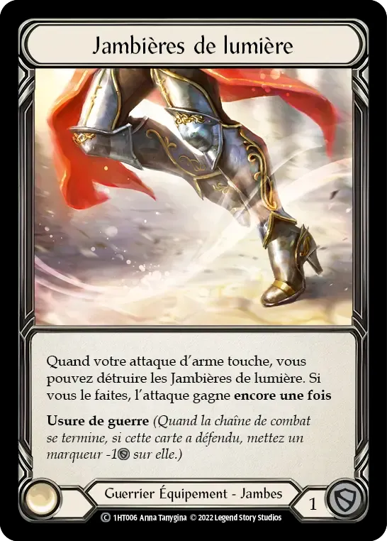 Jambières de lumière — Dorinthea - Blitz Deck — Flesh and Blood