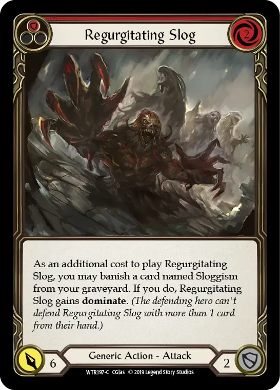 Regurgitating Slog (Red) — Welcome to Rathe — Flesh and Blood