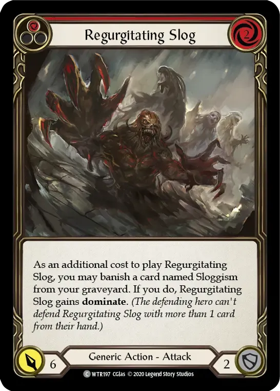 Regurgitating Slog (Red) — Welcome to Rathe - Unlimited — Flesh and Blood