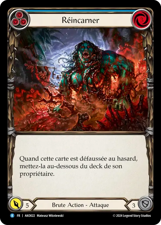 Réincarner — Armory Deck - Kayo, Armed and Dangerous — Flesh and Blood